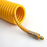 90mm Cycles Coiled Nylon Emergency Air Brake Hose Assembly for Semi Truck