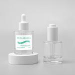 Serum Glass Essential Oil Empty Dropper Bottles Cosmetic Skincare Packaging 1OZ