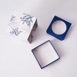 Rigid White Cardboard Custom Gift Candle Box Luxury Logo Printed