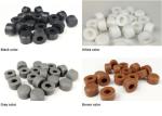Silicone Hinge Pin Door Stop Rubber Tip 40 - 90 Shore A Hardness ISO 9001
