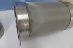 Heat Resistant Sintered Metal Filter Cartridge , 6um Metal Filter Element