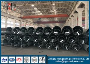 Wholesale Galvanized Utility Steel Tubular Pole For Electric Power Transmission / Distribution Line from china suppliers