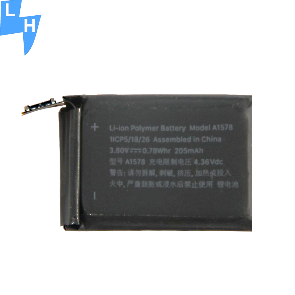 Double IC Protection 205mAh A1578 A1802 38mm Battery for Apple Watch Series 1 Watch