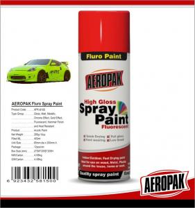 China Colorful Aerosol Spray Paint 5 Minutes Surface Dry Time For Wood / Metal on sale