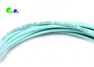 Wholesale OM3 10G Uniboot LC PC - LC PC Fiber Patch Cord uni-tube Duplex 3.0mm 50 / 125 LSZH for 10G Application from china suppliers