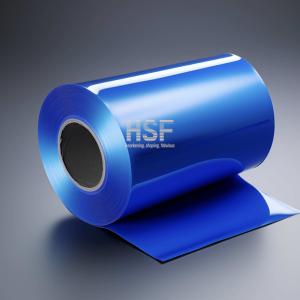 Wholesale 75uM Opaque Blue MOPP Silicone Release Film Width 1300mm from china suppliers