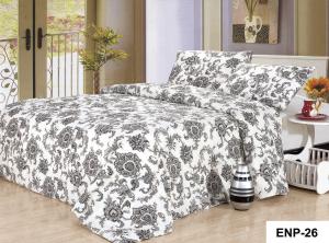 Wholesale Pigment Printed Brushed Microfiber Duvet Cover Polyester Bedsheet Set 3pcs from china suppliers
