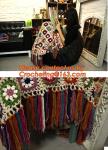 America Countryside Nordic Hand-woven crochet hook Daisy cover blanket,knitted