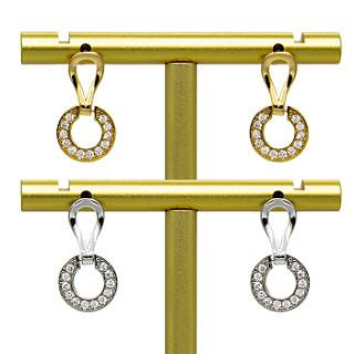 316 Stainless Steel Fashion Jewelry Earrings Gold Screw Back Ear Piercings Stud