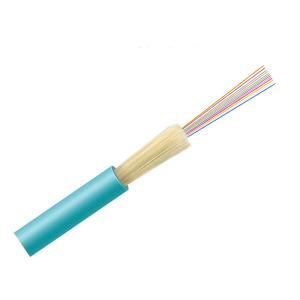 Wholesale MM Mini 12 Core OM4 Fibre Cable LSZH Bare Fiber Optic Cable Aqua 50/125 from china suppliers