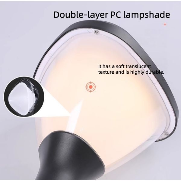LED Solar Wall Light With Motion Sensor & IP65 Waterproof for Garden Fence & Walkway