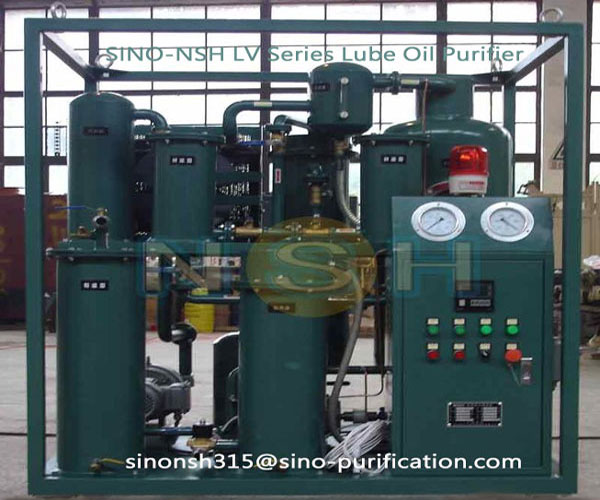 380V 3P Sludge Lubricating Oil Purifier 17kW 600L/H
