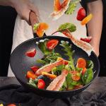 Factory Wholesale Cooking Cookware Black 32cm Multiple Styles Non Stick Iron