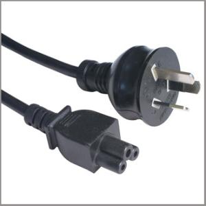 Wholesale Australian laptop power cables, AC adapter cord with C5 connector from china suppliers