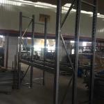 Warehouse industrial storage rack Q235B Steel 750KG Standard Pallet Storage
