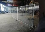 Diamond Hole Shape Portable Chain Link Fence For Residential Housing Sites