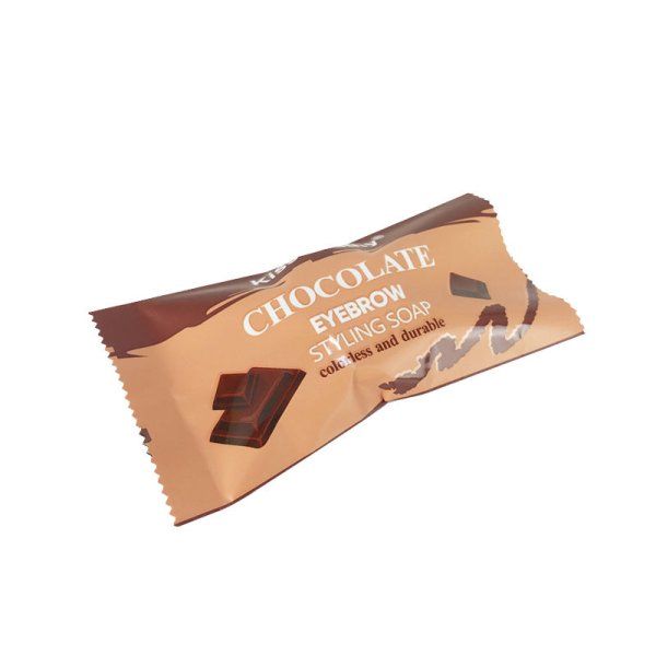 Custom Printed Plastic Bags Middle Seal Flat Mini Candy Sachet Biscuit Chocolate Food Packaging Edibles Storage Pouch