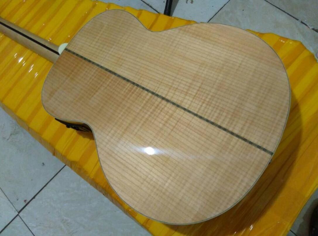 2018 New left handed G200 acoustic guitar solid spruce top GB lefty G200 electric acoustic guitar
