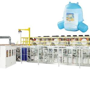 Wholesale Factory Supply Top Quality Disposable Baby Diapers Machines Automatic Making from china suppliers