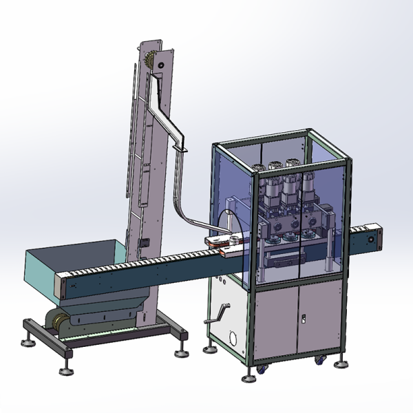 Multifunctional Automatic Bottle Capping Machine Glass Plastic Monoblock Bottling Machine