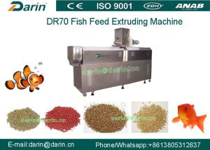 Wholesale DR70 High Quality Stainless Steel Floating Fish Feed Double Screw Processing Line from china suppliers