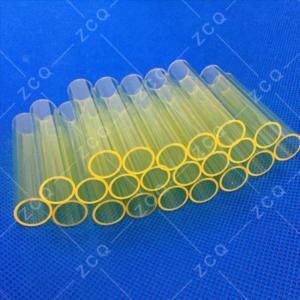 Wholesale Yellow Optical Pump Transparent Quartz Tube Of Laser Spare Parts from china suppliers