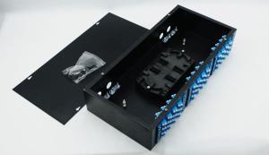 Wholesale XYFiber 48Port Rack Mount Fiber Optic Terminal Box , Fiber Patch Panel 2U 19 inch from china suppliers