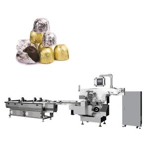 Wholesale Variety of Shapes Golden Coin Chocolate Wrapping Sealing Machine for Film Packaging from china suppliers