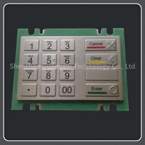 China Ip65 Metal Numeric Keypad Riot Proof For Numerically Controlled Machine Tool on sale