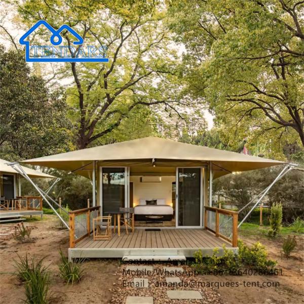 Customized Resort Membrane Structure Hotel Tent Outdoor Tent For Glamping