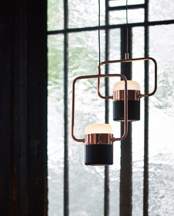 Led Pendant Lights Plated Rose Gold Iron Small Hanging Lamps Dining Room Bedroom Light Fixture