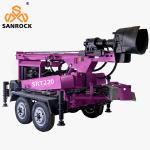 Trailer Mounted Water Well Drill Machine Rig Hydraulic Small Water Well Drilling