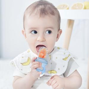 Wholesale Feeding Fruit And Vegetable Silicone Bite Baby Food Grade Silicone Feeding Tool Baby Soothing Teeth Grinding Pacifier from china suppliers