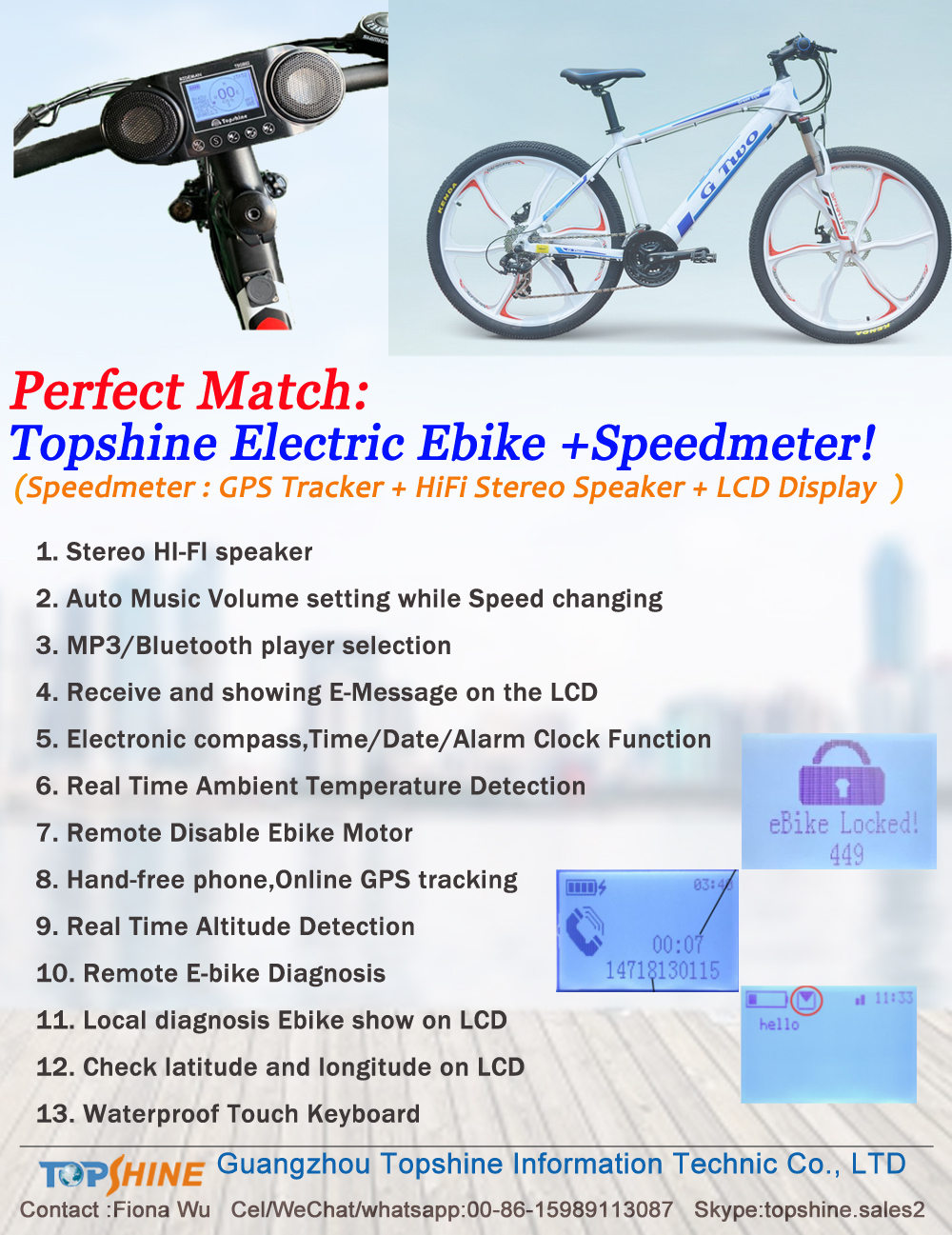 25mph Full Suspension Electric Mountain Bicycles E Bike MTB TSMB02