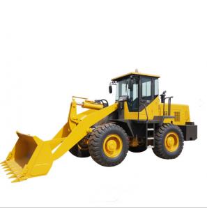 China 3 Ton Wheel Loader With Grass Grapple 1.8CBM Front End Wheel Loader on sale