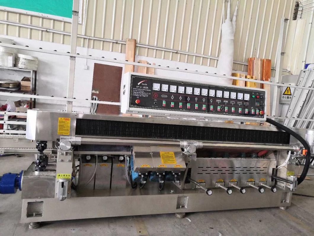 Glass Straight Line Multi-Edging Machine with 11 Spindle/ 0-45 &deg;
