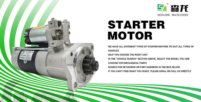 12V 9T 3.0KW CW NEW Starter For Yanmar Engine 4TNV94 Made IN BOSCH 52990B-77010 SDE26-102