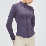 Slim Fit Nylon Women Sports Jacket Full Zipper Horse Riding Jackets