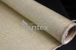 High Temperature Resistant Vermiculite Coated Fiberglass Fabric For Heat Shield