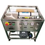 4.6KW Seawater RO Plant , 1NTU Water Desalination System For Boats