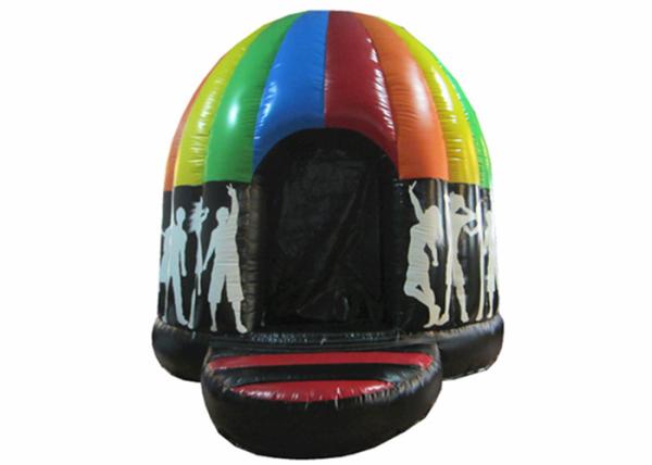 0.55mm PVC Tarpaulin Inflatable Jump House , Commercial Blow Up Dome Bouncy