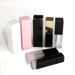 Lipstick lip gloss tube packaging paper box cosmetic packaging white empty box