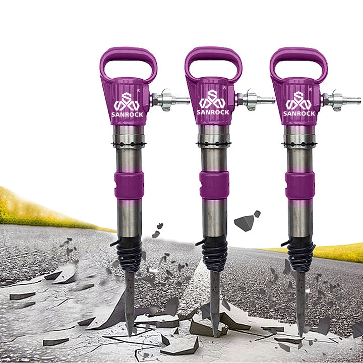 Air Breaker Hammer G11 Portable Rock Drill Machine Pneumatic Jack Hammer with 18Hz Impact Frequency