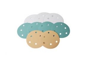 Wholesale White Green Velcro Sanding Discs 150mm 80 Grit Velcro Abrasive Discs from china suppliers