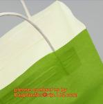 Promotional paper bag in fancy paper and foil logo, Fashion gift paper bag with