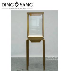 Wholesale Custom Transparent Tempered Glass Jewellery Display Cabinet Beautiful Firm Structure from china suppliers