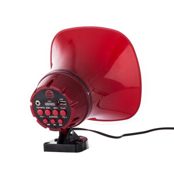 1 Enclosure 12V Wireless Car BT Megaphone Loudspeaker Product Dimension 150 x