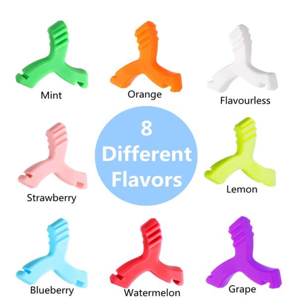 Customized Soft Orthodontic Aligner Chewies With Fruit Flavours