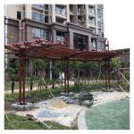 Outdoor Garden Landscape Steel Structure Flower Shed Metal Garden Frame