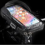 Bike Phone Mount Bag Bike Front Frame Handlebar Bag Waterproof Bike Phone Holder